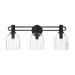 Designers Fountain - D343C-3B-MB - Three Light Vanity - Astra - Matte Black