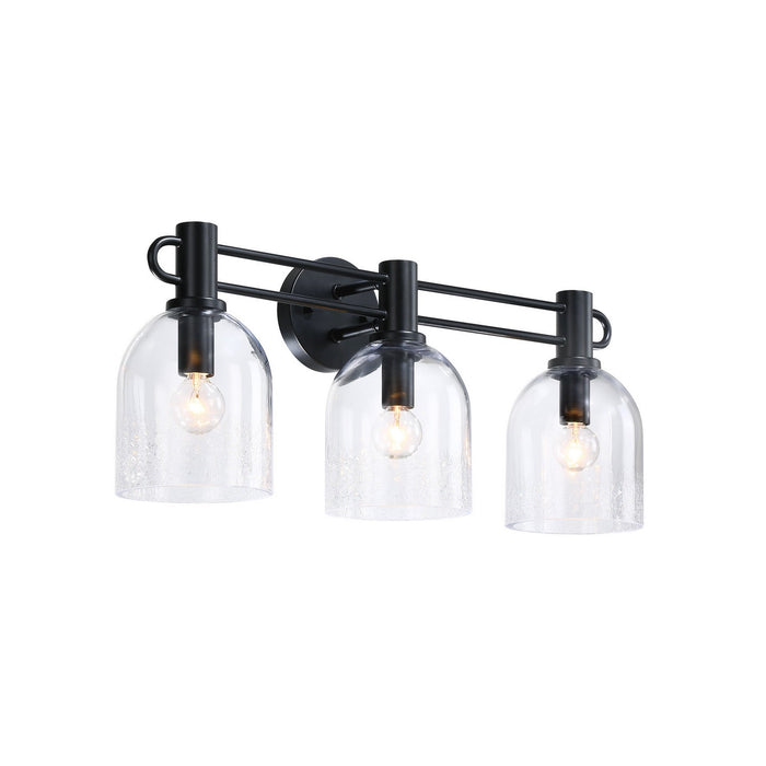 Designers Fountain - D343C-3B-MB - Three Light Vanity - Astra - Matte Black