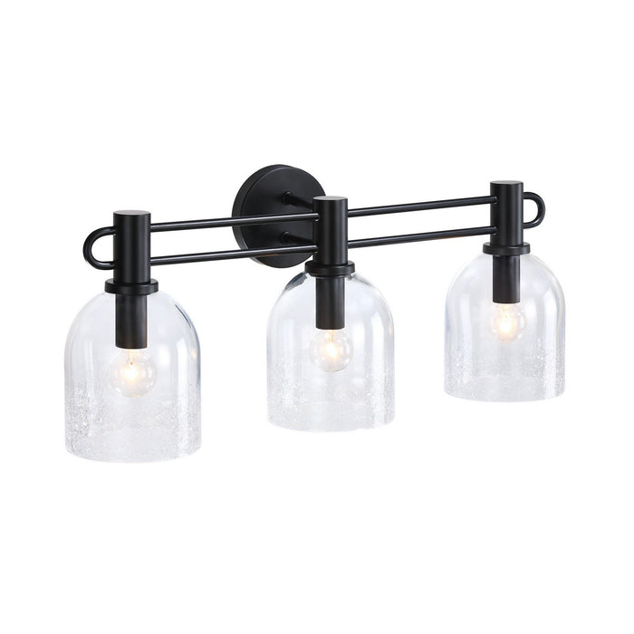 Designers Fountain - D343C-3B-MB - Three Light Vanity - Astra - Matte Black