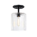 Designers Fountain - D309M-SF-MB - One Light Semi Flush Mount - Haven - Matte Black