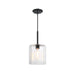 Designers Fountain - D309M-10P-MB - One Light Pendant - Haven - Matte Black