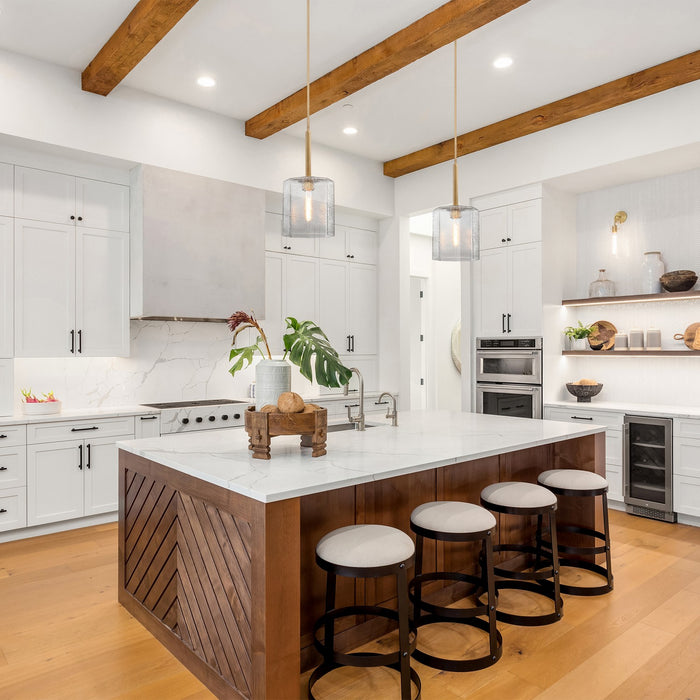 Designers Fountain - D309M-10P-OSB - One Light Pendant - Haven - Old Satin Brass