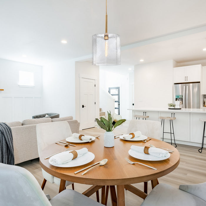 Designers Fountain - D309M-14P-OSB - One Light Pendant - Haven - Old Satin Brass