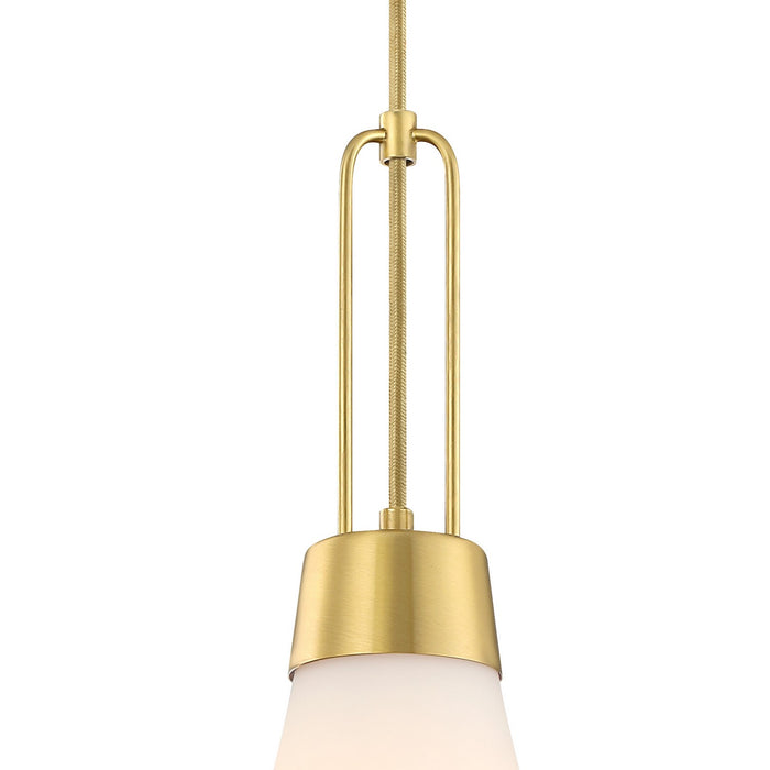Designers Fountain - D339M-12P-BG - One Light Pendant - Evergreen Oasis - Burshed Gold