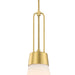 Designers Fountain - D339M-12P-BG - One Light Pendant - Evergreen Oasis - Burshed Gold