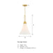Designers Fountain - D339M-12P-BG - One Light Pendant - Evergreen Oasis - Burshed Gold