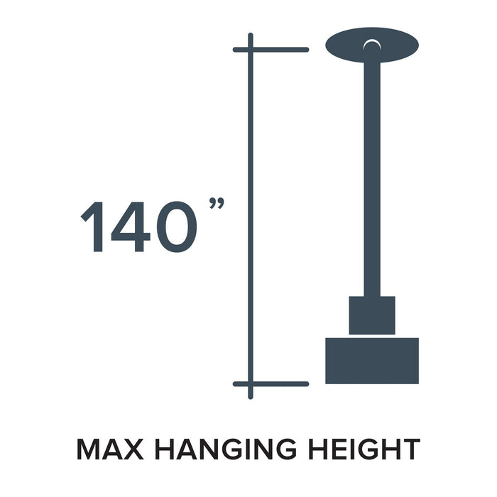 Designers Fountain - D339M-12P-BG - One Light Pendant - Evergreen Oasis - Burshed Gold