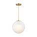 Designers Fountain - D342M-12P-BG - One Light Pendant - Pixie - Burshed Gold