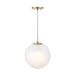 Designers Fountain - D342M-12P-BG - One Light Pendant - Pixie - Burshed Gold