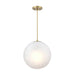 Designers Fountain - D342M-14P-BG - One Light Pendant - Pixie - Burshed Gold
