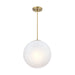 Designers Fountain - D342M-14P-BG - One Light Pendant - Pixie - Burshed Gold
