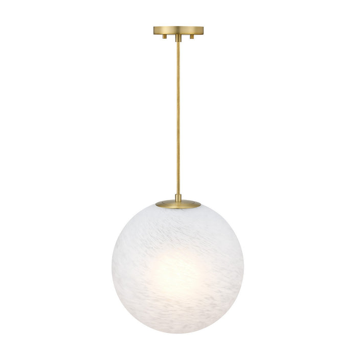 Designers Fountain - D342M-14P-BG - One Light Pendant - Pixie - Burshed Gold