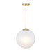 Designers Fountain - D342M-14P-BG - One Light Pendant - Pixie - Burshed Gold