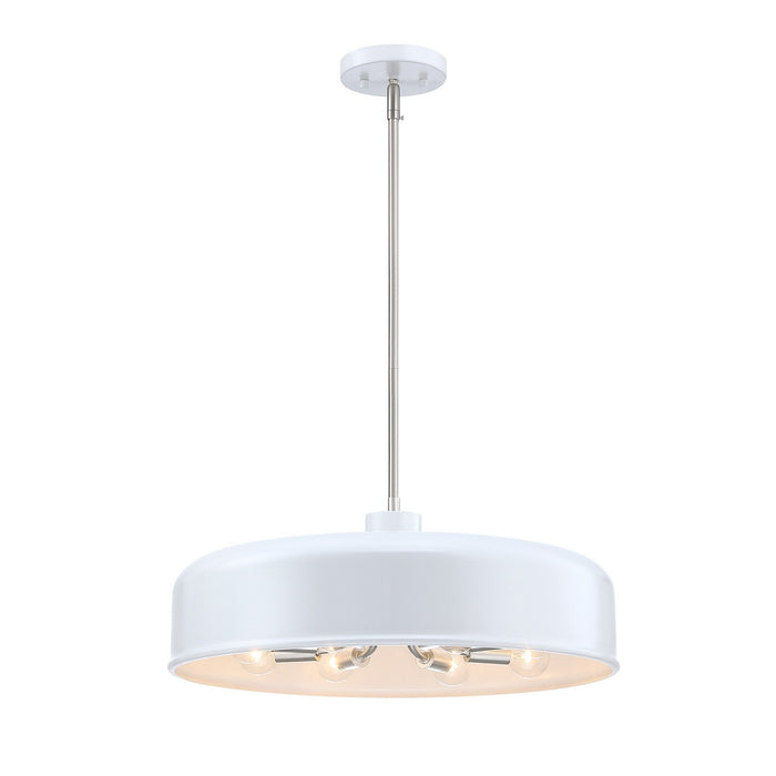 Designers Fountain - D346C-20P-MW - Eight Light Pendant - Forbidden Springs - Matte White