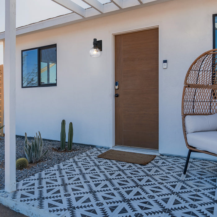 Designers Fountain - D337M-13EW-BK - One Light Outdoor Wall Sconce - Fernwood - Matte Black