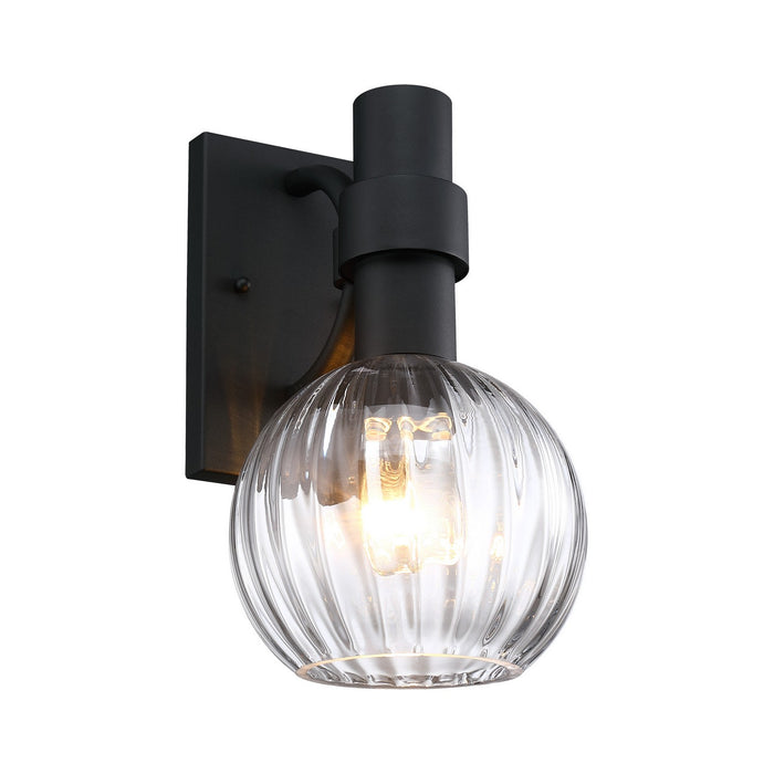 Designers Fountain - D337M-13EW-BK - One Light Outdoor Wall Sconce - Fernwood - Matte Black