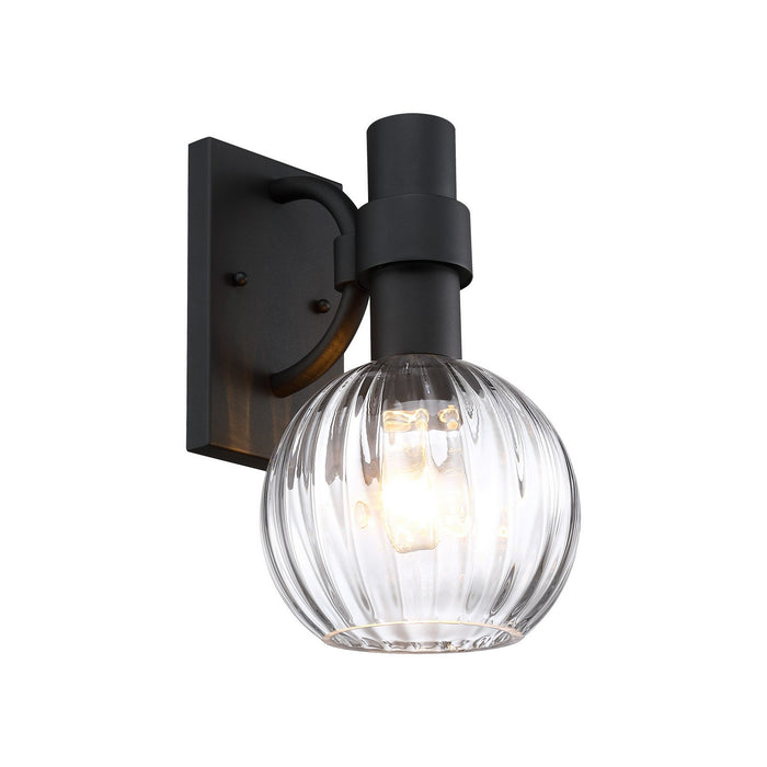 Designers Fountain - D337M-13EW-BK - One Light Outdoor Wall Sconce - Fernwood - Matte Black