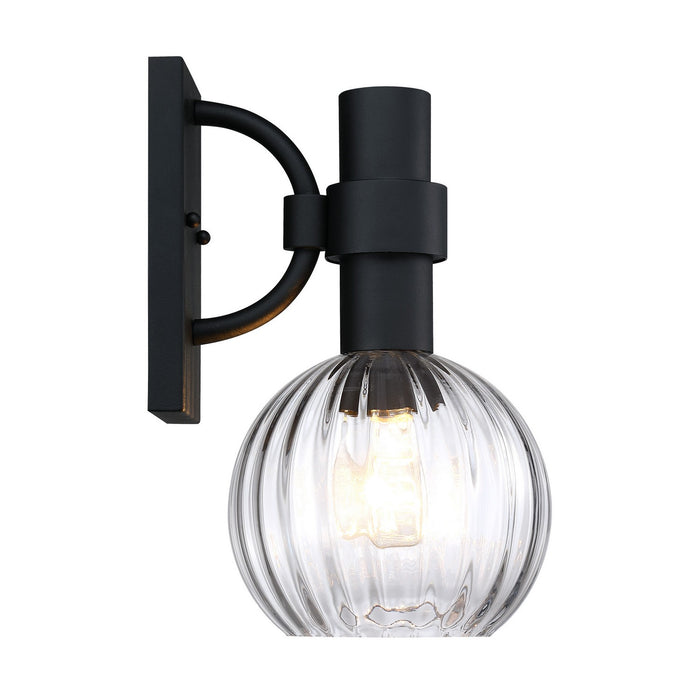 Designers Fountain - D337M-13EW-BK - One Light Outdoor Wall Sconce - Fernwood - Matte Black