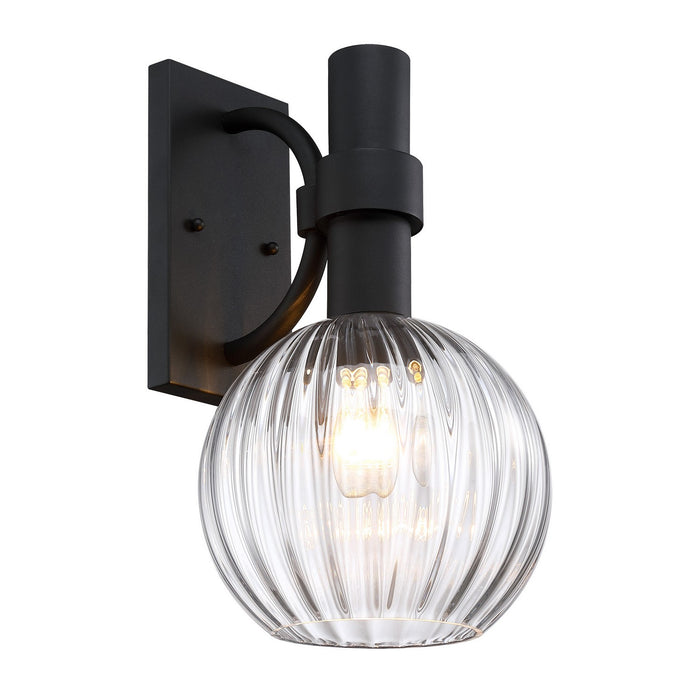 Designers Fountain - D337M-16EW-BK - One Light Outdoor Wall Sconce - Fernwood - Matte Black