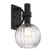 Designers Fountain - D337M-16EW-BK - One Light Outdoor Wall Sconce - Fernwood - Matte Black