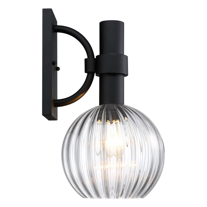 Designers Fountain - D337M-16EW-BK - One Light Outdoor Wall Sconce - Fernwood - Matte Black