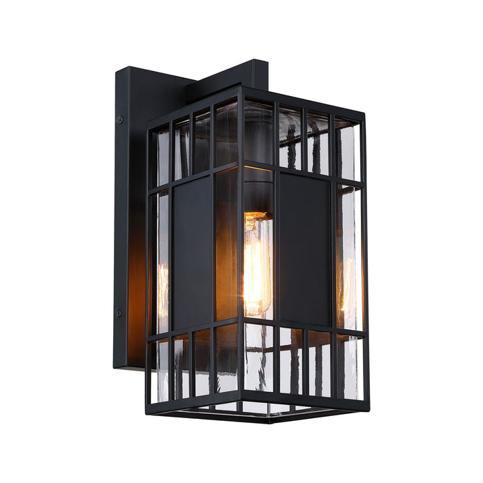 Designers Fountain - D351M-14EW-BK - One Light Outdoor Wall Sconce - Edgehill - Matte Black