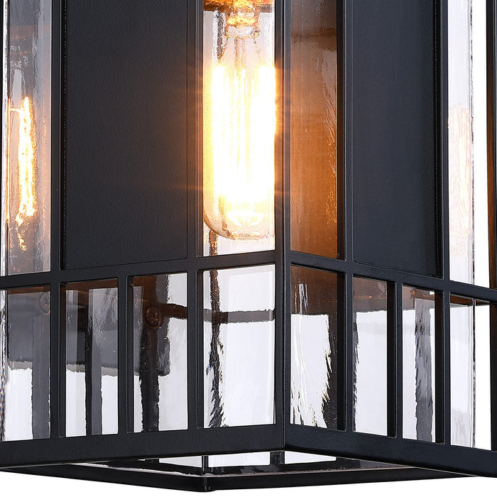 Designers Fountain - D351M-14EW-BK - One Light Outdoor Wall Sconce - Edgehill - Matte Black