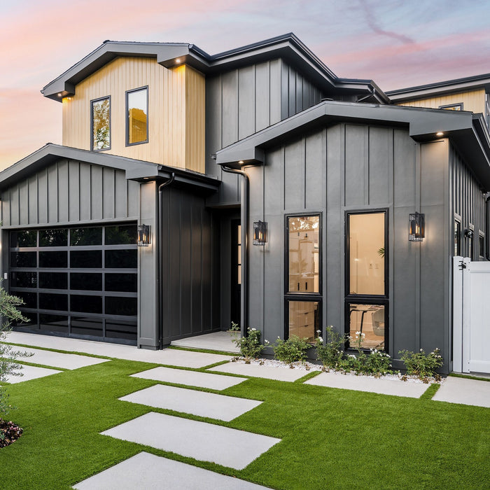 Designers Fountain - D351M-18EW-BK - One Light Outdoor Wall Sconce - Edgehill - Matte Black