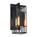 Designers Fountain - D351M-18EW-BK - One Light Outdoor Wall Sconce - Edgehill - Matte Black