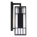 Designers Fountain - D351M-18EW-BK - One Light Outdoor Wall Sconce - Edgehill - Matte Black