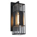 Designers Fountain - D351M-22EW-BK - One Light Outdoor Wall Sconce - Edgehill - Matte Black