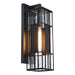 Designers Fountain - D351M-22EW-BK - One Light Outdoor Wall Sconce - Edgehill - Matte Black