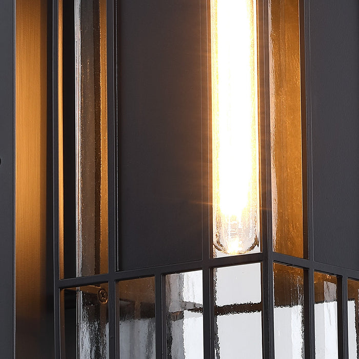 Designers Fountain - D351M-22EW-BK - One Light Outdoor Wall Sconce - Edgehill - Matte Black