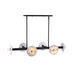 Designers Fountain - D325C-6LCH-MB - Six Light Linear Chandelier - Fina - Matte Black