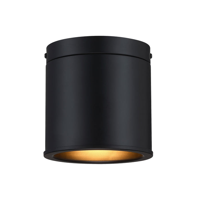 Designers Fountain - D353C-FM-MB - One Light Flush Mount - Fleur Oasis - Matte Black