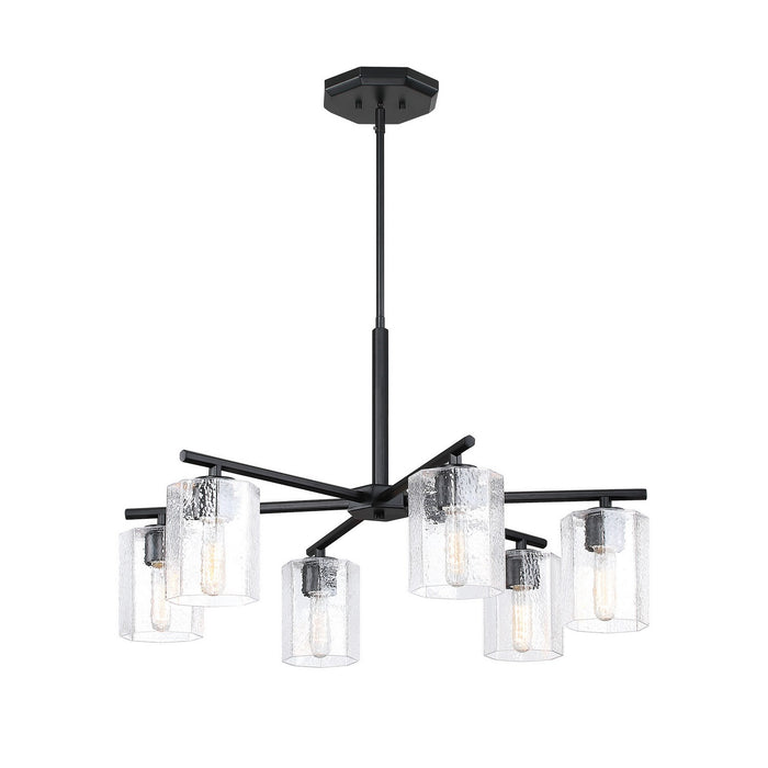 Designers Fountain - D309M-6CH-MB - Six Light Chandelier - Haven - Matte Black