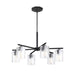 Designers Fountain - D309M-6CH-MB - Six Light Chandelier - Haven - Matte Black