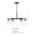 Designers Fountain - D309M-6CH-MB - Six Light Chandelier - Haven - Matte Black