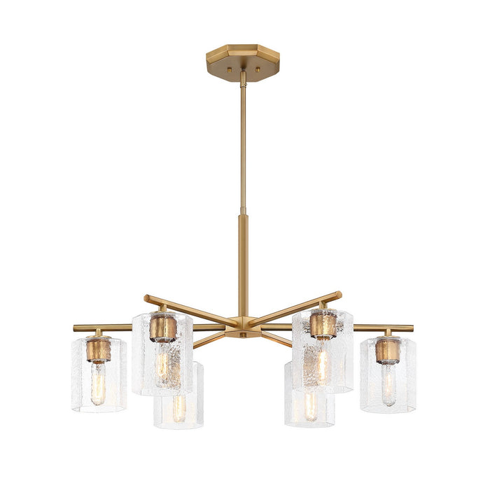 Designers Fountain - D309M-6CH-OSB - Six Light Chandelier - Haven - Old Satin Brass