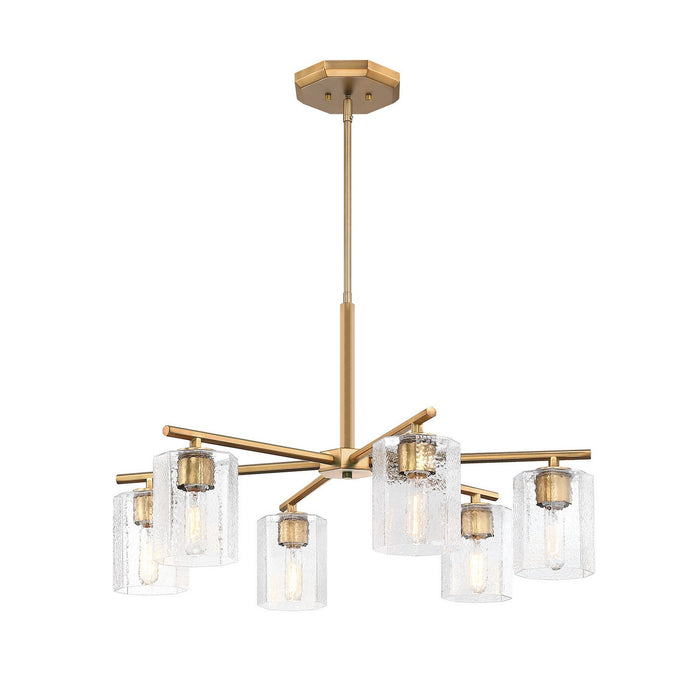 Designers Fountain - D309M-6CH-OSB - Six Light Chandelier - Haven - Old Satin Brass