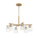 Designers Fountain - D309M-6CH-OSB - Six Light Chandelier - Haven - Old Satin Brass