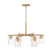 Designers Fountain - D309M-6CH-OSB - Six Light Chandelier - Haven - Old Satin Brass