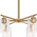 Designers Fountain - D309M-6CH-OSB - Six Light Chandelier - Haven - Old Satin Brass