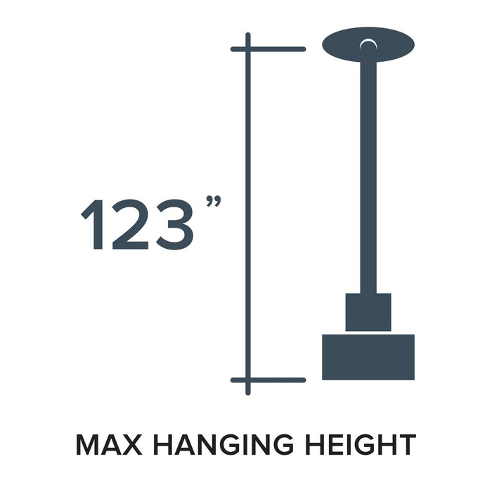 Designers Fountain - D353C-7CH-MB - Seven Light Chandelier - Fleur Oasis - Matte Black