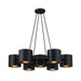 Designers Fountain - D353C-7CH-MB - Seven Light Chandelier - Fleur Oasis - Matte Black