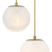 Designers Fountain - D342M-3CHA-BG - Three Light Chandelier - Pixie - Burshed Gold