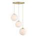 Designers Fountain - D342M-3CHB-BG - Three Light Chandelier - Pixie - Brushed Gold