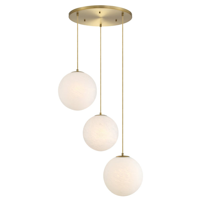 Designers Fountain - D342M-3CHB-BG - Three Light Chandelier - Pixie - Brushed Gold