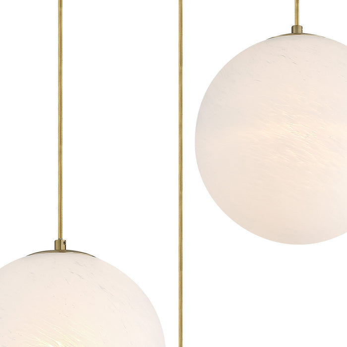 Designers Fountain - D342M-3CHB-BG - Three Light Chandelier - Pixie - Brushed Gold