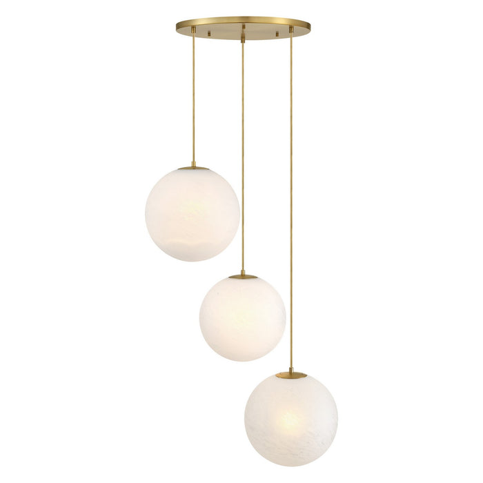 Designers Fountain - D342M-3CHC-BG - Three Light Chandelier - Pixie - Brushed Gold